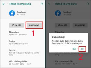 buộc dừng ứng dụng Tổng hợp các lỗi khiến android bị treo App mới nhất 2022